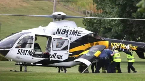 A group of officers shot in PA, three of whom in serious health status